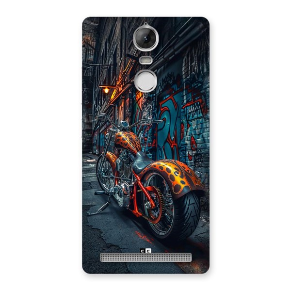 Orange Fatbike Back Case for Vibe K5 Note