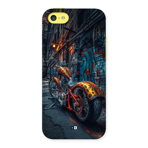 Orange Fatbike Back Case for iPhone 5C