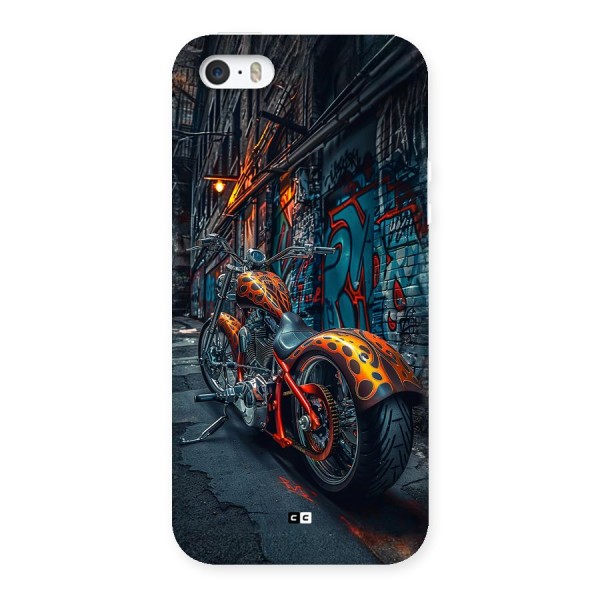 Orange Fatbike Back Case for iPhone SE 2016