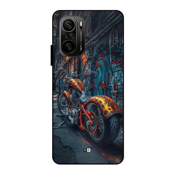 Orange Fatbike Metal Back Case for Mi 11X Pro