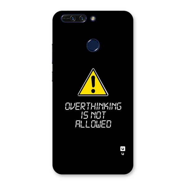 Over Thinking Back Case for Honor 8 Pro