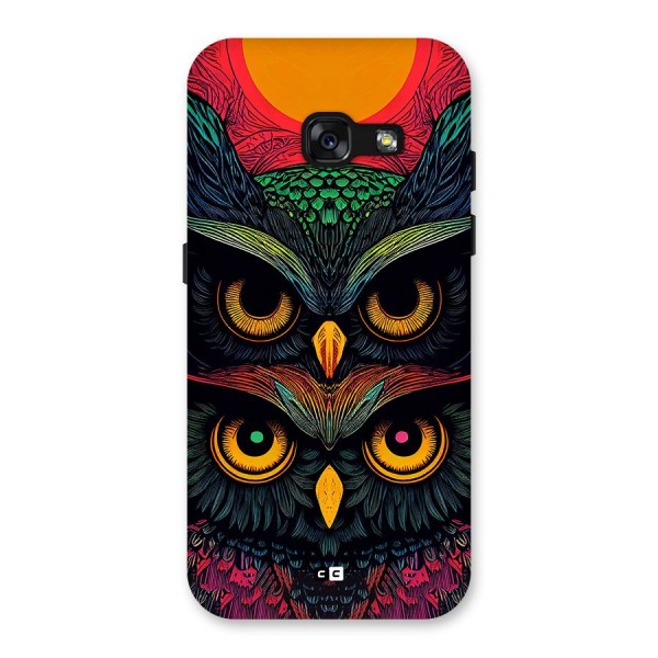 Owl Soul Art Illustration Back Case for Galaxy A3 (2017)
