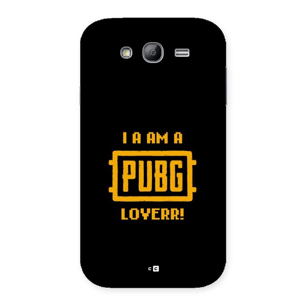 PUBG Lover Back Case for Galaxy Grand Neo