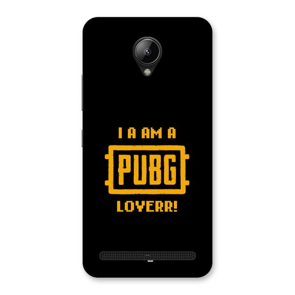 PUBG Lover Back Case for Lenovo C2