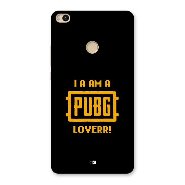 PUBG Lover Back Case for Mi Max 2
