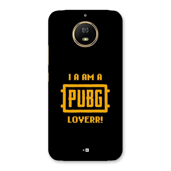 PUBG Lover Back Case for Moto G5s