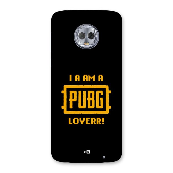 PUBG Lover Back Case for Moto G6 Plus