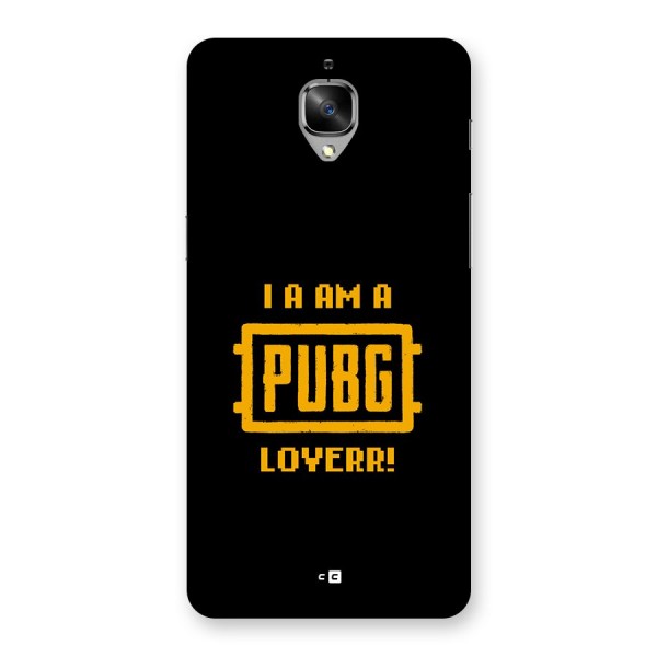 PUBG Lover Back Case for OnePlus 3