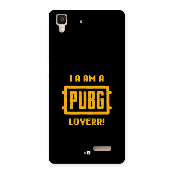 PUBG Lover Back Case for Oppo R7