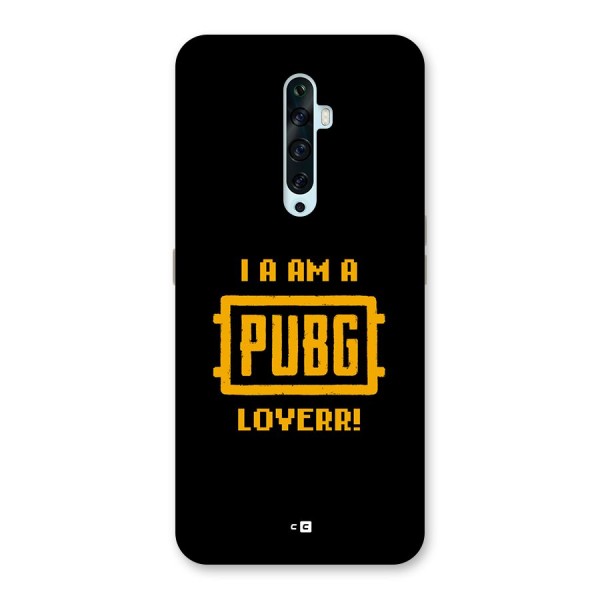 PUBG Lover Back Case for Oppo Reno2 F