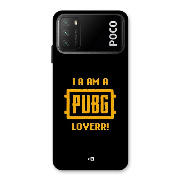 PUBG Lover Back Case for Poco M3
