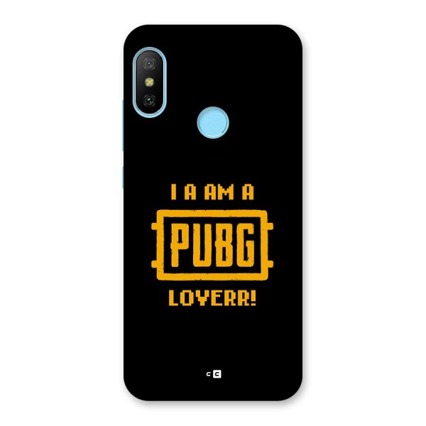 PUBG Lover Back Case for Redmi 6 Pro