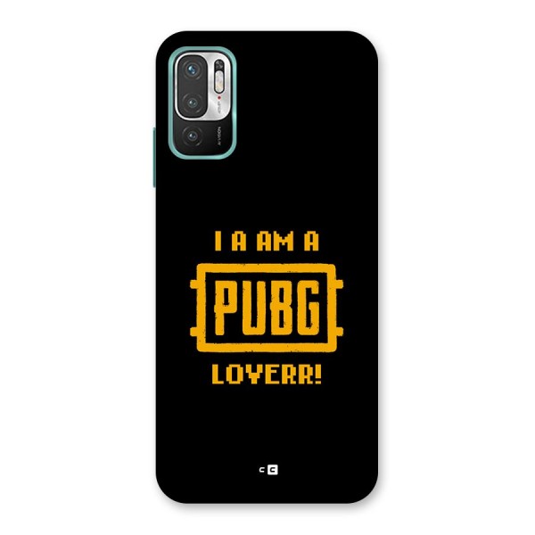 PUBG Lover Back Case for Redmi Note 10T 5G