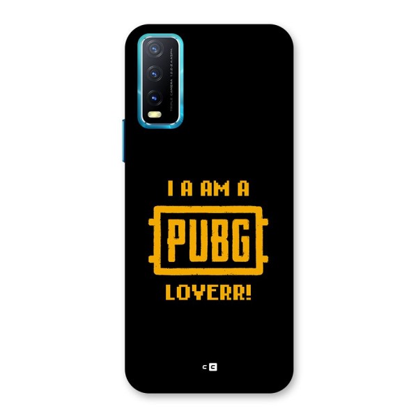 PUBG Lover Back Case for Vivo Y12s