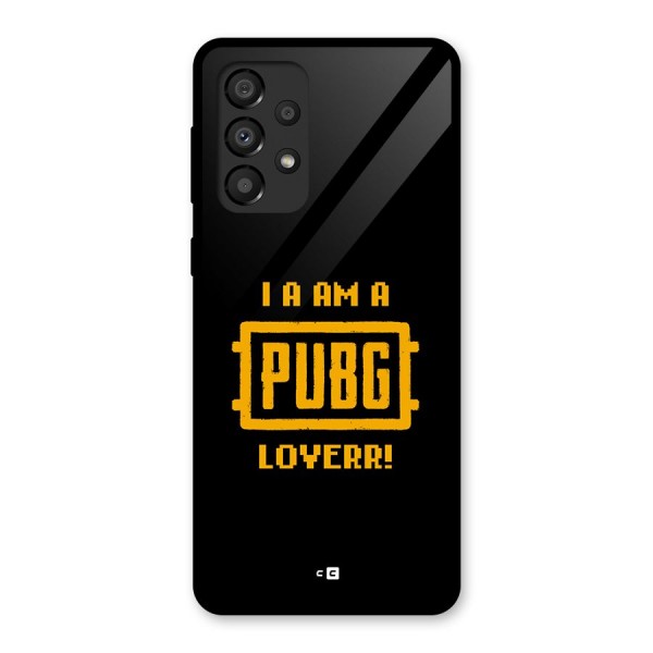 PUBG Lover Glass Back Case for Galaxy A33 5G