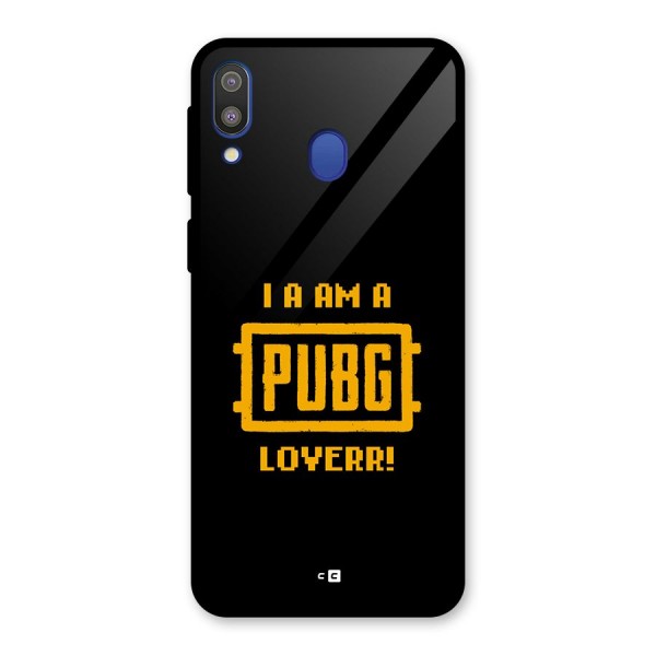 PUBG Lover Glass Back Case for Galaxy M20