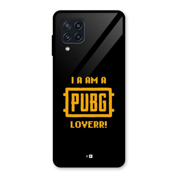 PUBG Lover Glass Back Case for Galaxy M32