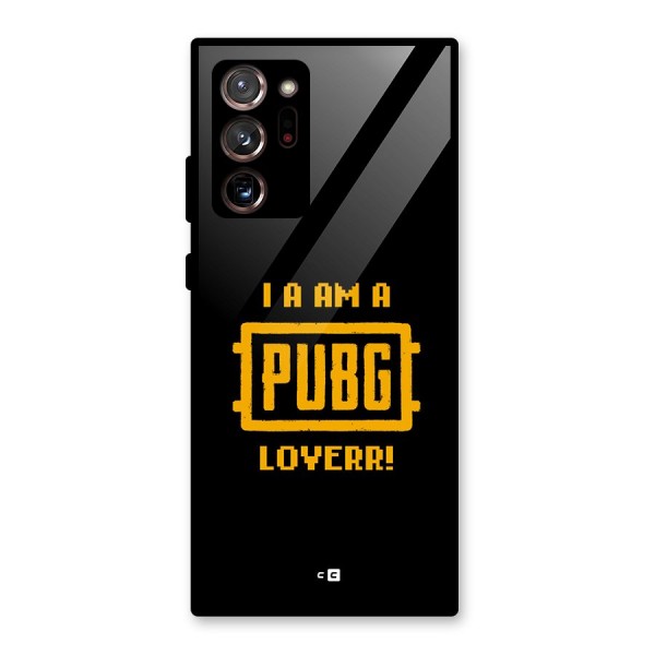 PUBG Lover Glass Back Case for Galaxy Note 20 Ultra 5G