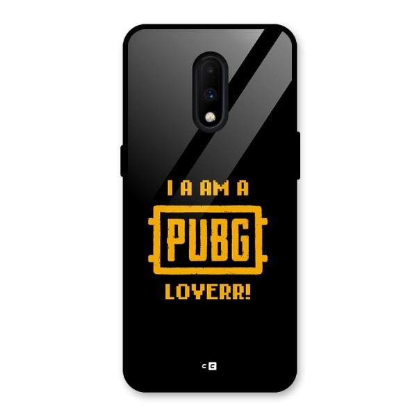 PUBG Lover Glass Back Case for OnePlus 7