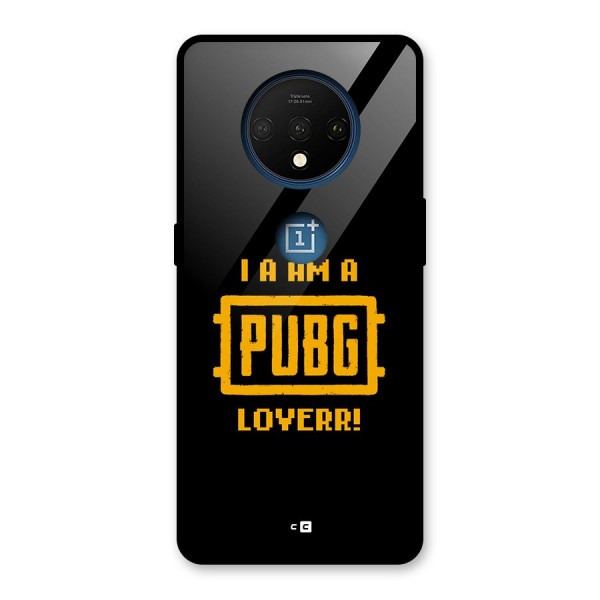 PUBG Lover Glass Back Case for OnePlus 7T