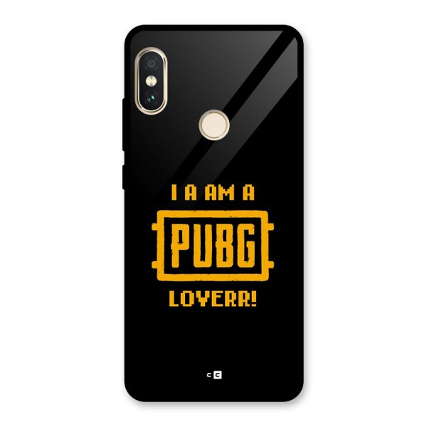 PUBG Lover Glass Back Case for Redmi Note 5 Pro