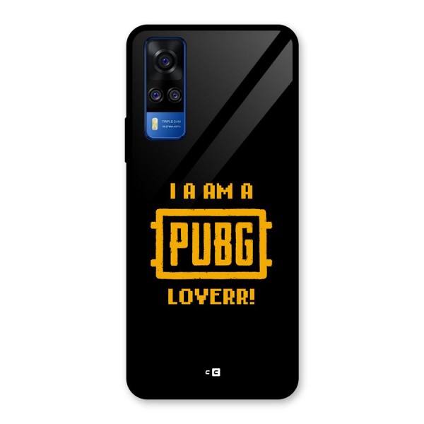 PUBG Lover Glass Back Case for Vivo Y31