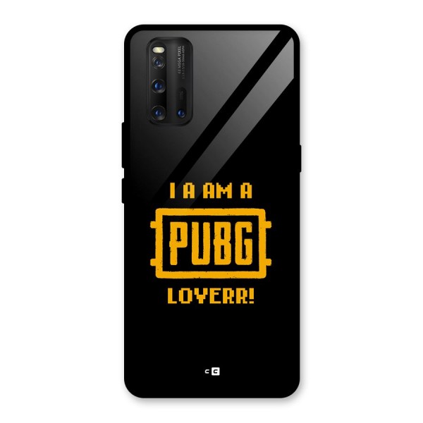 PUBG Lover Glass Back Case for Vivo iQOO 3
