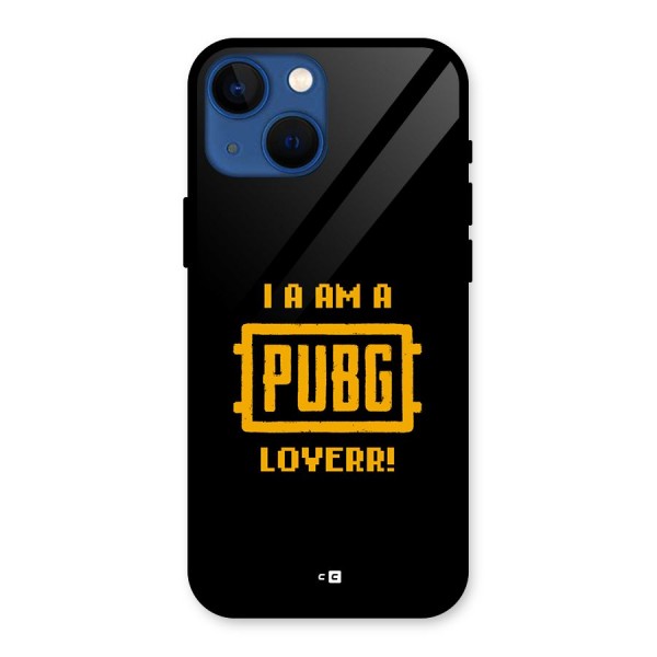 PUBG Lover Glass Back Case for iPhone 13 Mini