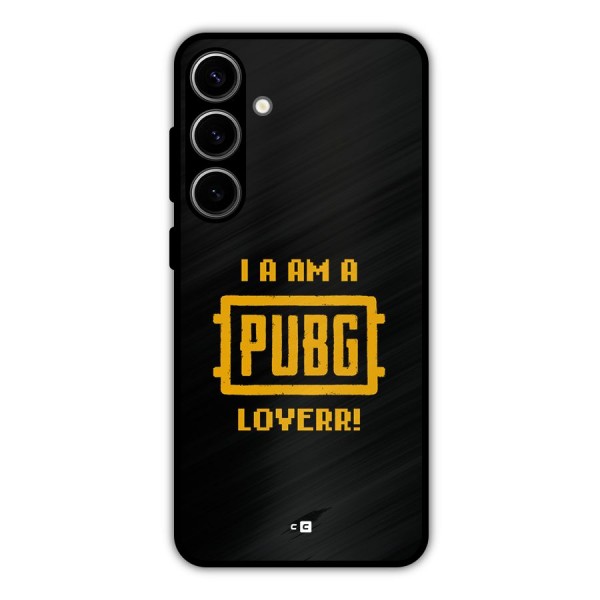 PUBG Lover Metal Back Case for Galaxy S24 Plus