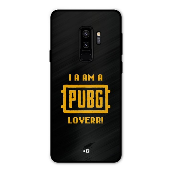 PUBG Lover Metal Back Case for Galaxy S9 Plus