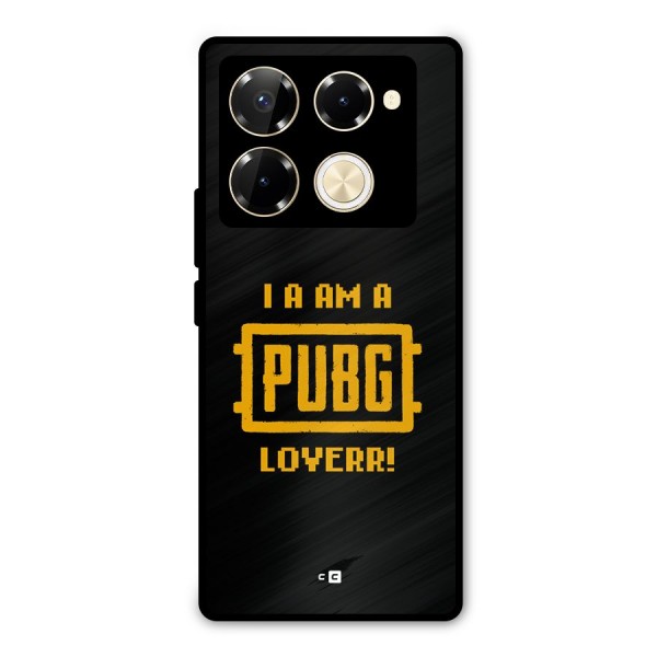PUBG Lover Metal Back Case for Infinix Note 40 Pro