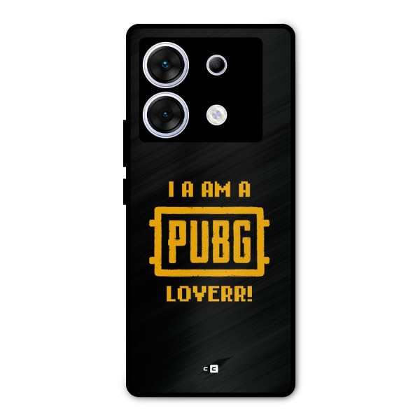 PUBG Lover Metal Back Case for Infinix Zero 30 5G