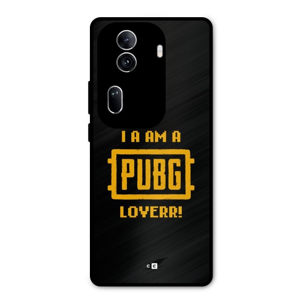 PUBG Lover Metal Back Case for Oppo Reno11 Pro 5G