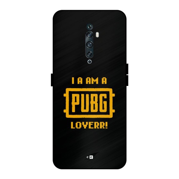 PUBG Lover Metal Back Case for Oppo Reno2 F