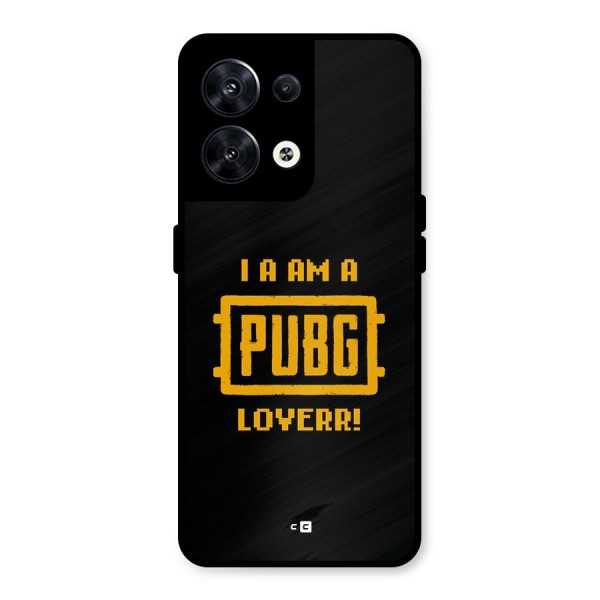 PUBG Lover Metal Back Case for Oppo Reno8 5G