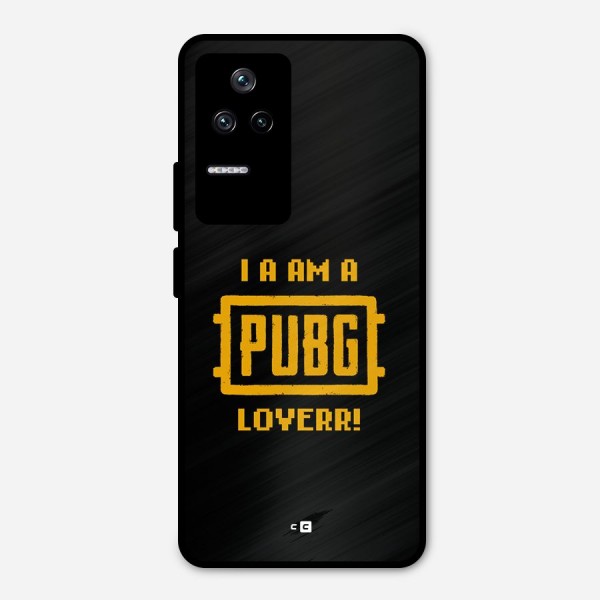 PUBG Lover Metal Back Case for Poco F4 5G