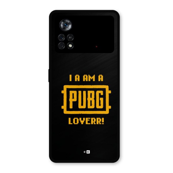 PUBG Lover Metal Back Case for Poco X4 Pro 5G