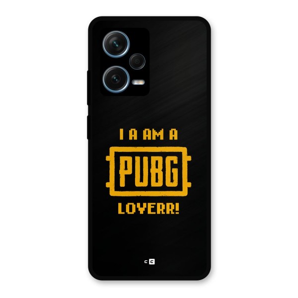 PUBG Lover Metal Back Case for Redmi Note 12 Pro Plus 5G