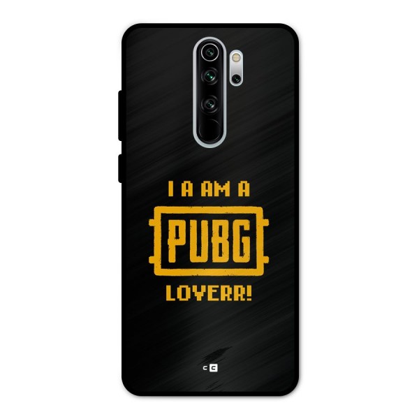 PUBG Lover Metal Back Case for Redmi Note 8 Pro