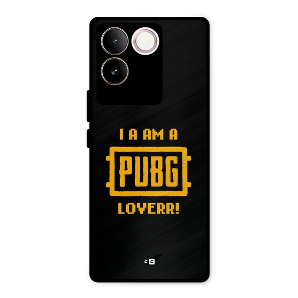 PUBG Lover Metal Back Case for Vivo T2 Pro