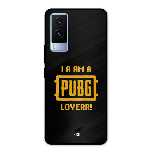 PUBG Lover Metal Back Case for Vivo V21e 5G