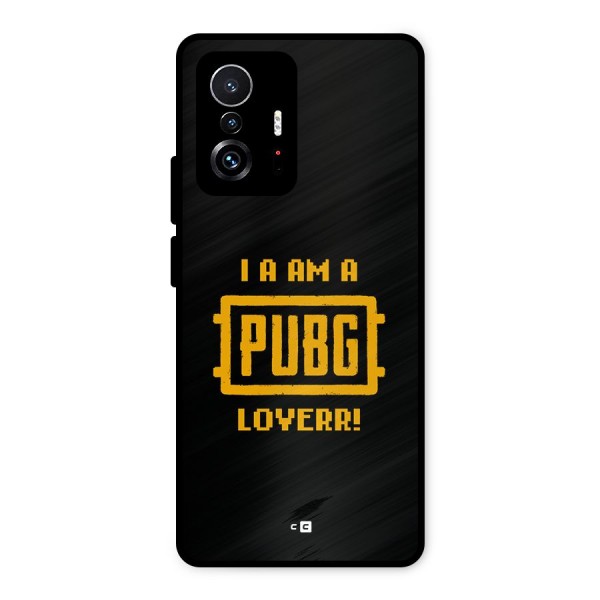 PUBG Lover Metal Back Case for Xiaomi 11T Pro