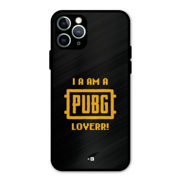 PUBG Lover Metal Back Case for iPhone 11 Pro Max