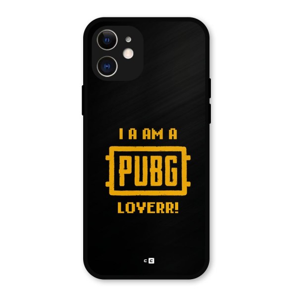 PUBG Lover Metal Back Case for iPhone 12
