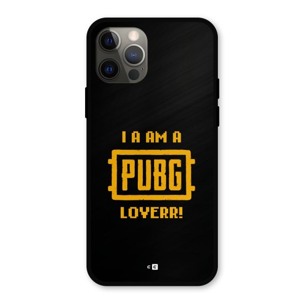 PUBG Lover Metal Back Case for iPhone 12 Pro