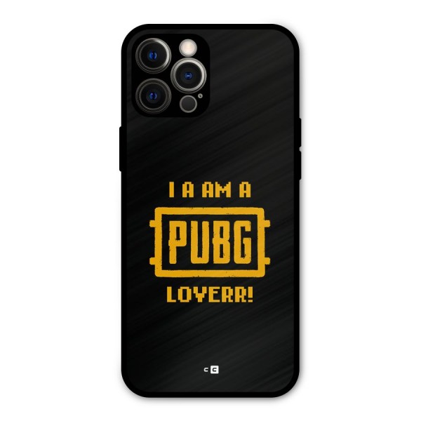 PUBG Lover Metal Back Case for iPhone 12 Pro Max