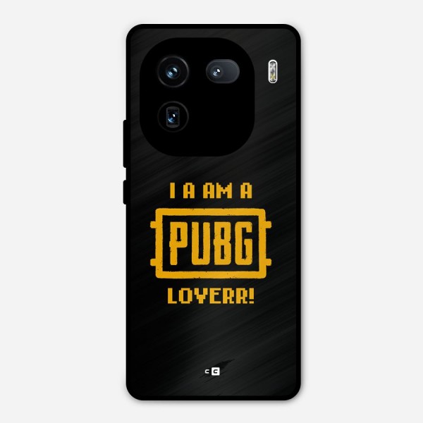 PUBG Lover Metal Back Case for iQOO 12