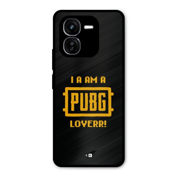 PUBG Lover Metal Back Case for iQOO Z9x