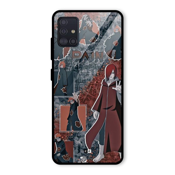 Pain Group Glass Back Case for Galaxy A51