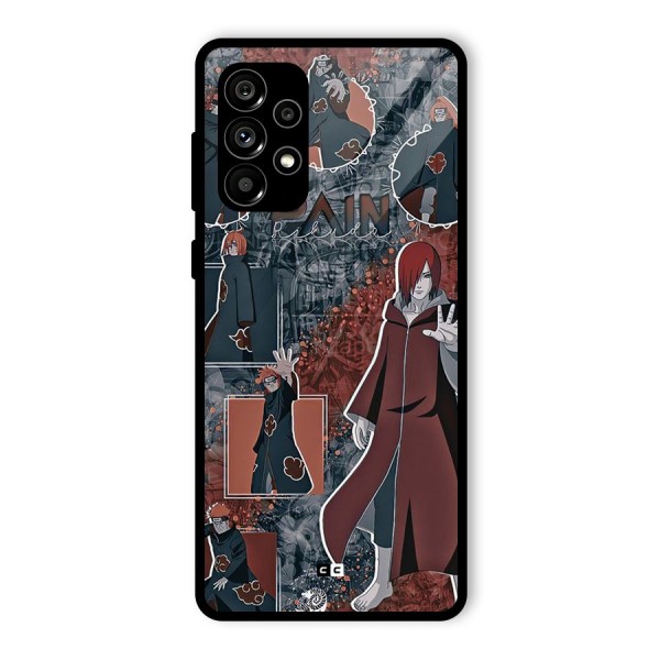 Pain Group Glass Back Case for Galaxy A73 5G
